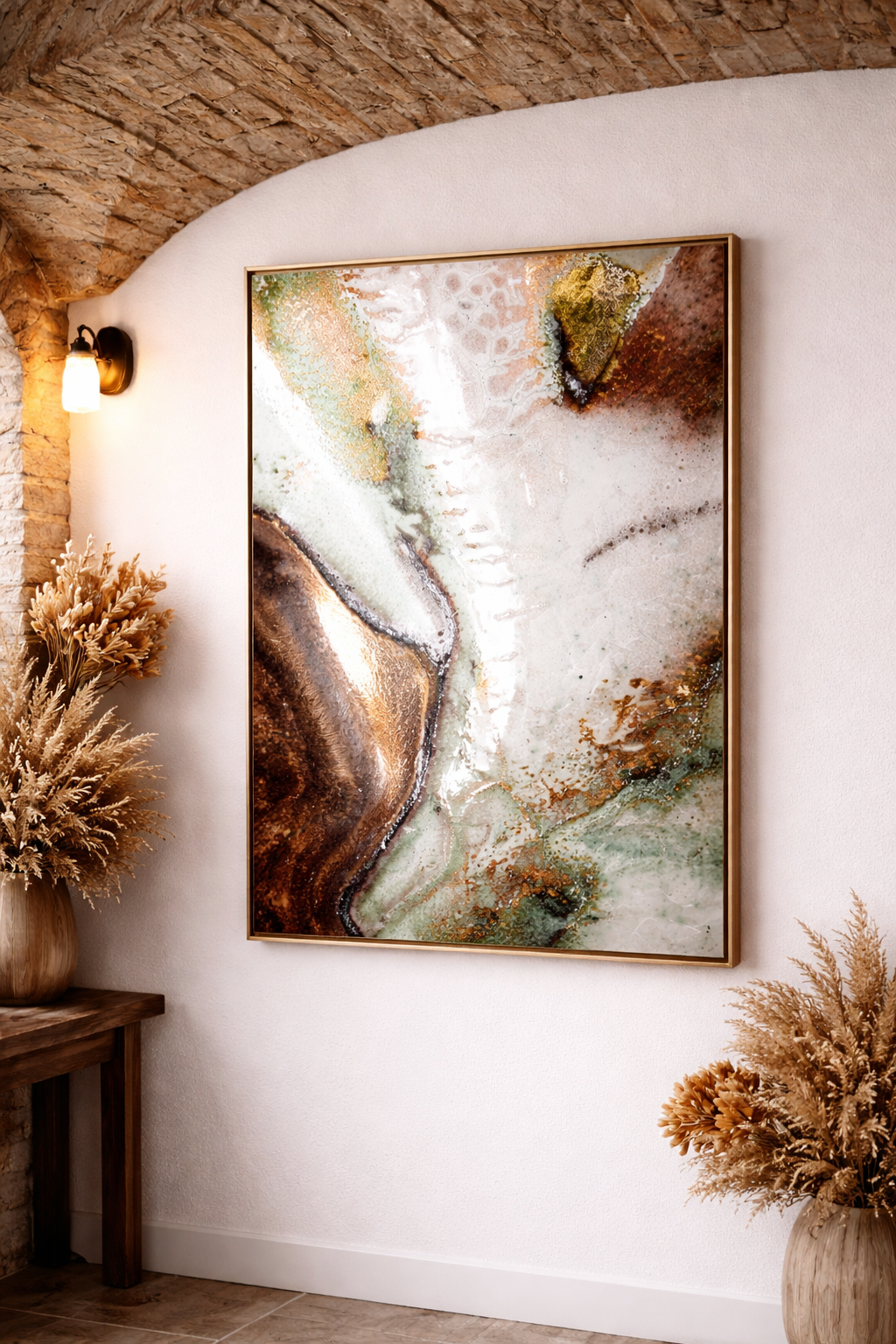 Silk Memory - Héria Enamel Vászonkép